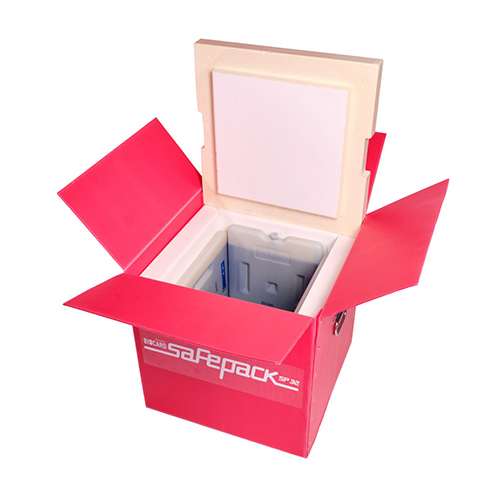 Термоконтейнер Biocard SafePack SP-32 для перевозки биоматериалов и других температурных грузов. Цена, купить в Москве